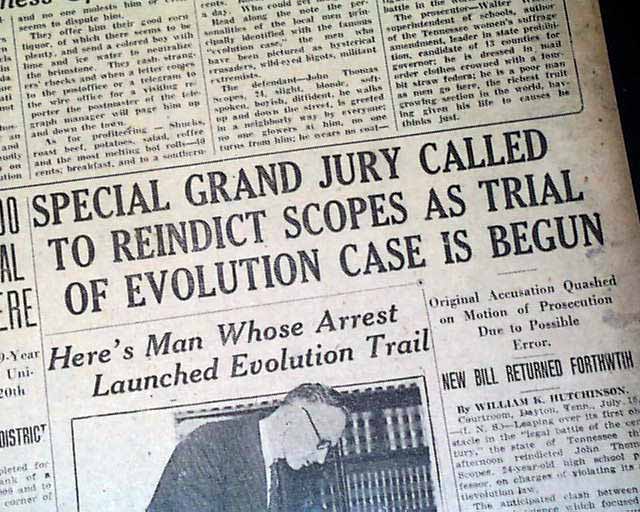 Scopes trial significance